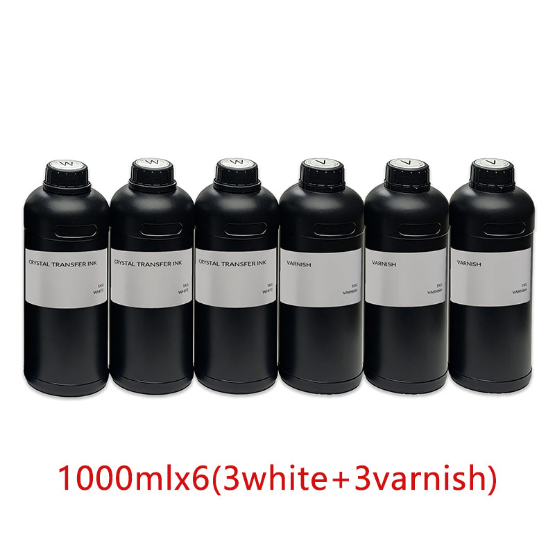 UV Printer Ink Set | 1000ml/Bottle | Fast UV Curing