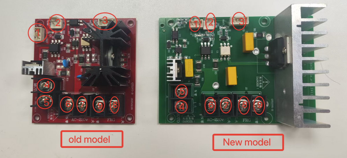 DTF Printer Replacement Part：Power Control Board/SCR Controller Board/AC Voltage Regulator Module