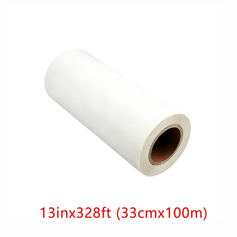 HEYME DTF Transfer Film | 1 Rolls 13” × 328ft (33cm × 100m) | Double Sided Matte | Instant Hot Peel | US Warehouse