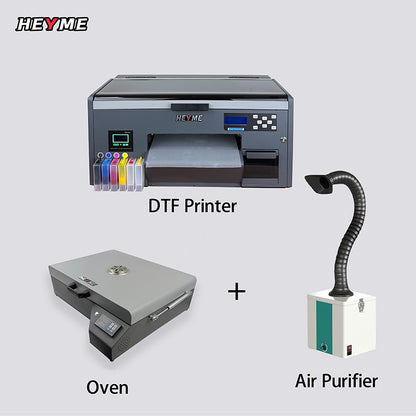 HEYME DTF Desktop Printer | A3 Size | Epson XP600Printhead