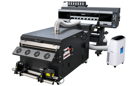 HEYME DTF 704 Printer | Printer + Powder shaker | A1/24in Sizes | 4 printhead