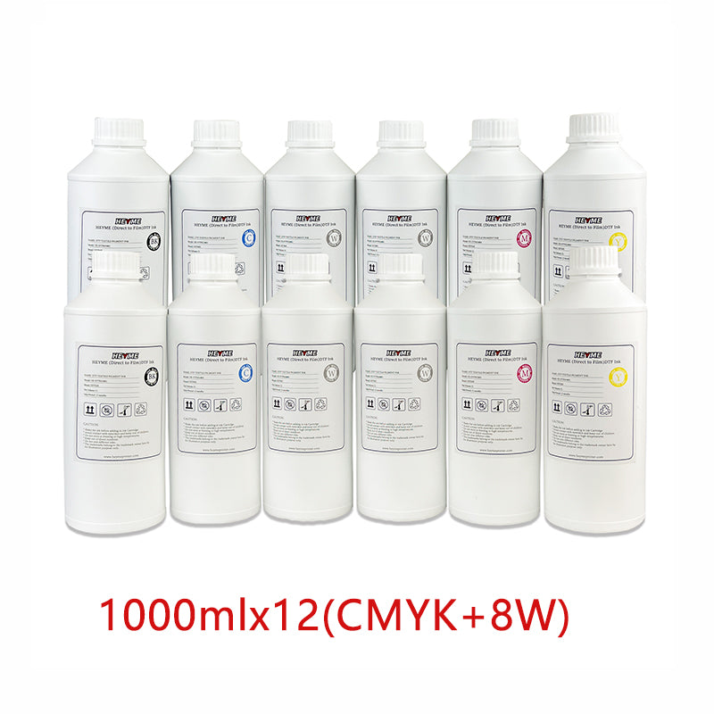 DTF Printer Ink Set | 1000ml/Bottle | Premium Anti-Settling