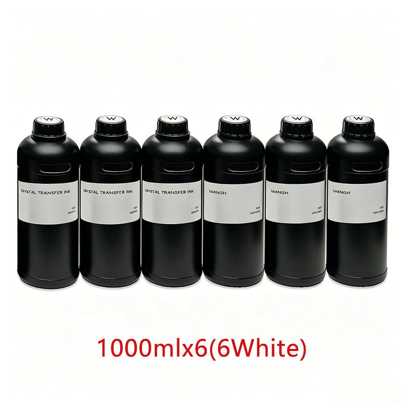 UV Printer Ink Set | 1000ml/Bottle | Fast UV Curing