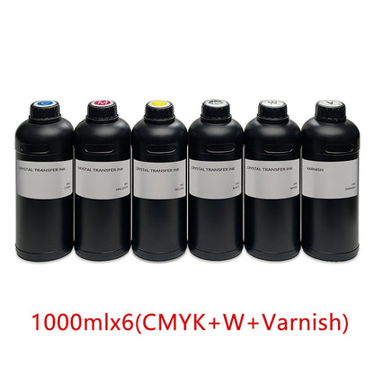 UV Printer Ink Set | 1000ml/Bottle | Fast UV Curing
