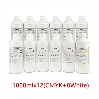 DTF Printer Ink Set | 1000ml/Bottle | Premium Anti-Settling